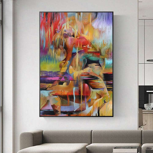 Abstract Lover Dancing