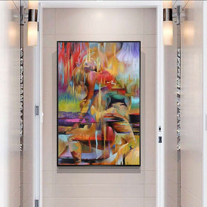 Abstract Lover Dancing