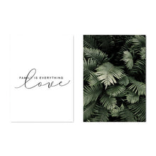 Load image into Gallery viewer, Family Is Everything L.O.V.E &amp; Green Leaf
