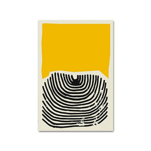 Modern Mid Century Geometric Wall Art