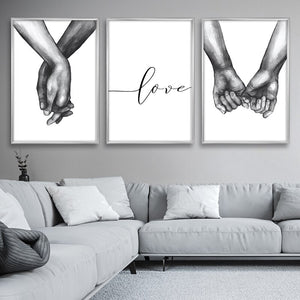 True Love Minimalist Art
