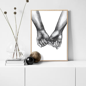 True Love Minimalist Art