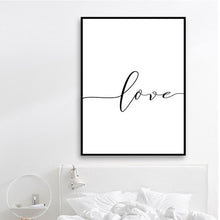 Load image into Gallery viewer, True Love Minimalist Art
