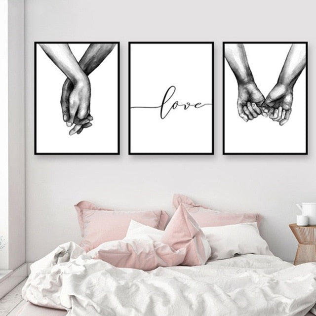 True Love Minimalist Art