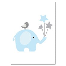Load image into Gallery viewer, Baby Personalized Birth Nursery Art
