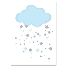 Load image into Gallery viewer, Baby Personalized Birth Nursery Art
