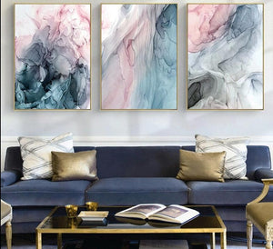 Contemporary Pastel Abstract Art