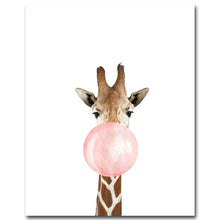 Load image into Gallery viewer, Baby Animal Safari Pink Bubble Gum
