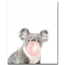 Load image into Gallery viewer, Baby Animal Safari Pink Bubble Gum
