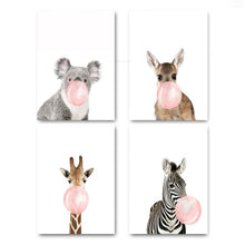 Load image into Gallery viewer, Baby Animal Safari Pink Bubble Gum
