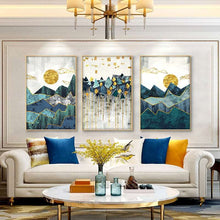 Charger l&#39;image dans la galerie, Abstract Geometric Mountain Get Away
