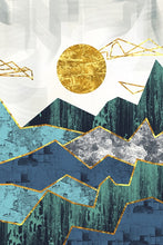 Charger l&#39;image dans la galerie, Abstract Geometric Mountain Get Away
