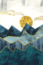 Charger l&#39;image dans la galerie, Abstract Geometric Mountain Get Away
