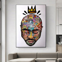 Load image into Gallery viewer, King Tupac Graffiti Art
