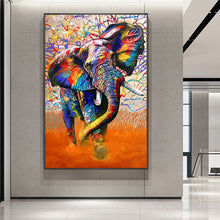 Load image into Gallery viewer, Happy Elephant Dancing In The Deserts
