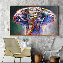 Load image into Gallery viewer, King Of Elephants Graffiti Art
