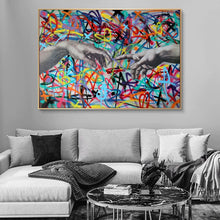 Load image into Gallery viewer, Creative Hand Graffiti Art
