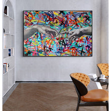 Load image into Gallery viewer, Creative Hand Graffiti Art
