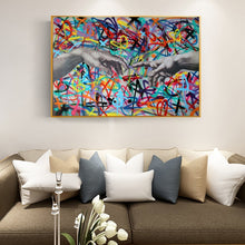 Load image into Gallery viewer, Creative Hand Graffiti Art
