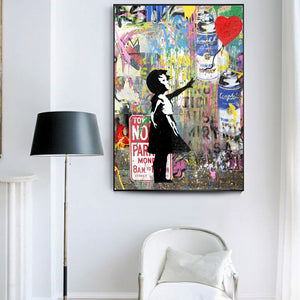 Banksy Balloon Girl
