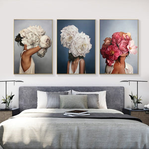 ''The Garden Angels'' Women Portrait Art