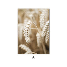 Load image into Gallery viewer, Boho Nature Wheat Field Landscape Wall Art
