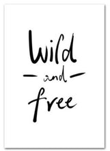 Load image into Gallery viewer, Wild &amp; Free Wall Art
