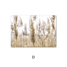 Load image into Gallery viewer, Boho Nature Wheat Field Landscape Wall Art
