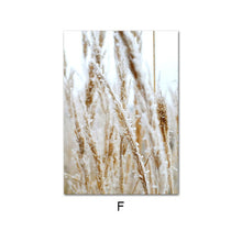 Load image into Gallery viewer, Boho Nature Wheat Field Landscape Wall Art

