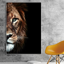 Load image into Gallery viewer, Lion And Lioness Wall Art Photography

