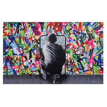 Load image into Gallery viewer, Behind The Shield Graffiti Art
