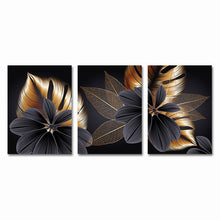 Load image into Gallery viewer, Black Golden Plant Leaf
