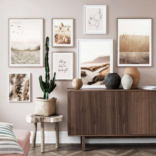 Beach Sand Dunes Landscape Art