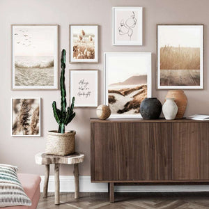 Beach Sand Dunes Landscape Art