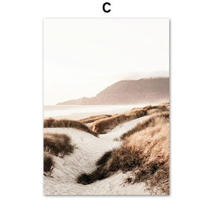 Beach Sand Dunes Landscape Art