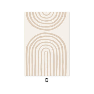 Modern Geometric Abstract Wall Art