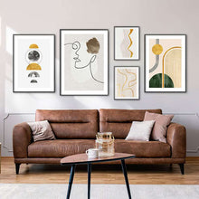 Charger l&#39;image dans la galerie, Abstract Minimalist Line Drawing
