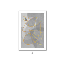 Charger l&#39;image dans la galerie, Abstract Minimalist Line Drawing
