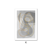 Charger l&#39;image dans la galerie, Abstract Minimalist Line Drawing
