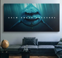 Load image into Gallery viewer, Calm Under Pressure Motivational Art
