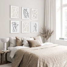 Charger l&#39;image dans la galerie, Abstract Body Shape Line Art
