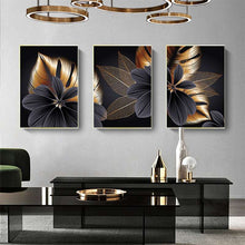 Load image into Gallery viewer, Black Golden Plant Leaf
