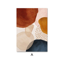 Charger l&#39;image dans la galerie, Abstract Geometry Canvas Art Print
