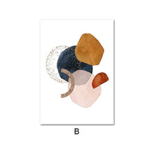 Charger l&#39;image dans la galerie, Abstract Geometry Canvas Art Print
