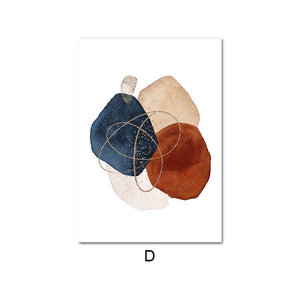 Abstract Geometry Canvas Art Print