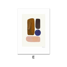 Charger l&#39;image dans la galerie, Abstract Geometry Canvas Art Print
