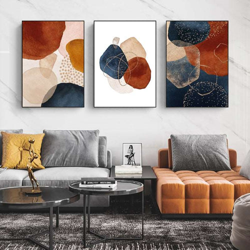 Abstract Geometry Canvas Art Print