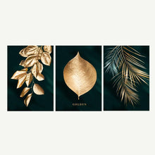 Charger l&#39;image dans la galerie, Abstract Golden Leaf
