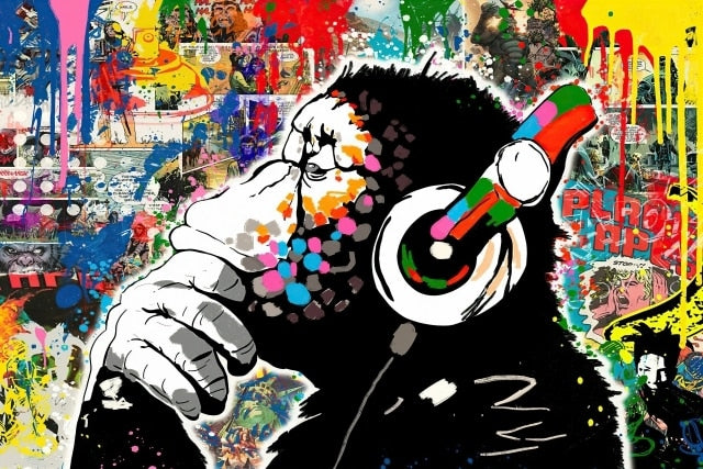 Music Is Life DJ Monkey