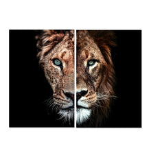 Load image into Gallery viewer, Lion And Lioness Wall Art Photography
